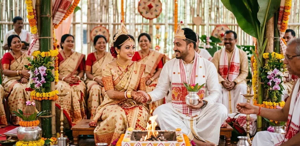 the royal weddings matrimonial consultant review assamese wedding ceremony guwahati